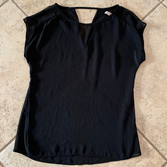Banana Republic Tops - Banana Republic Black Top XS